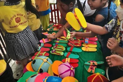 Hình ảnh hoạt động của các bé Trường mầm non Nghĩa Trung