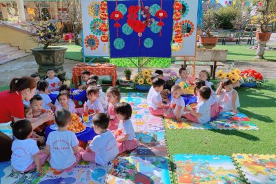 HOẠT ĐỘNG TRẢI NGHIỆM “LỄ HỘI VUI XUÂN” TRƯỜNG MẦM NON NGHĨA TRUNG NĂM 2024