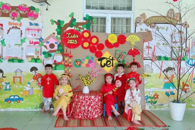 LÊ HÔI VUI XUÂN TRƯỜNG MẦM NON NGHĨA TRUNG