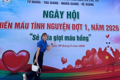 TRƯỜNG MẦM NON NGHĨA TRUNG THAM GIA HIẾN MÁU TÌNH NGUYỆN NĂM 2026